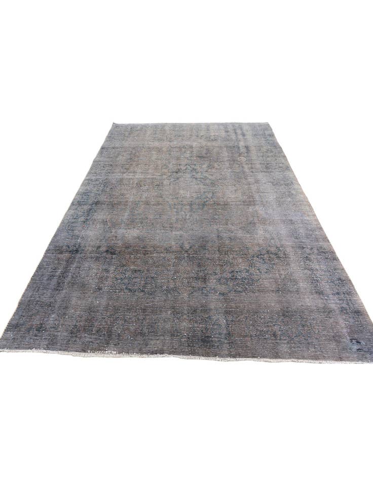 Detail image of  7' 5 x 10' 7  Hand Knotted Ultra Vintage Persian Wool Rug