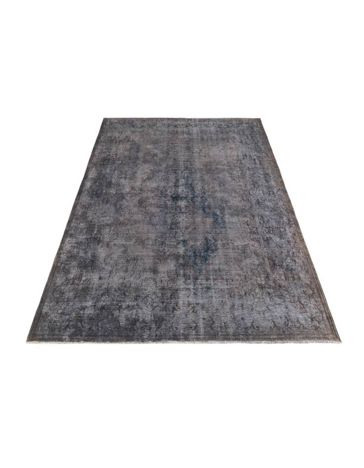 Detail image of  6' 6 x 9' 6  Hand Knotted Ultra Vintage Persian Wool Rug