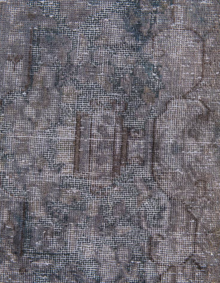 Detail image of  6' 6 x 9' 6  Hand Knotted Ultra Vintage Persian Wool Rug