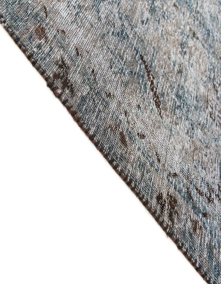 Detail image of  7' 3 x 10' 3  Hand Knotted Ultra Vintage Persian Wool Rug