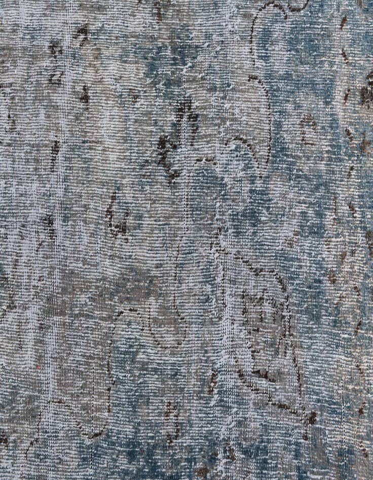 Detail image of  7' 3 x 10' 3  Hand Knotted Ultra Vintage Persian Wool Rug