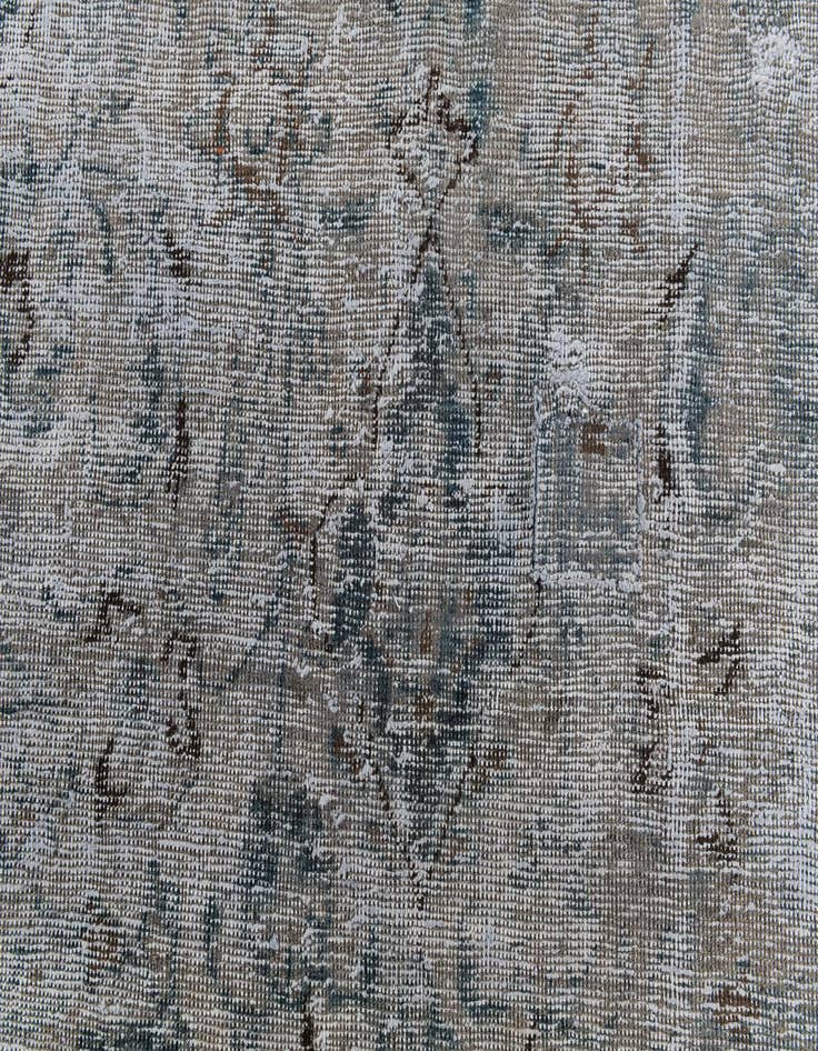 Detail image of  7' 3 x 10' 3  Hand Knotted Ultra Vintage Persian Wool Rug