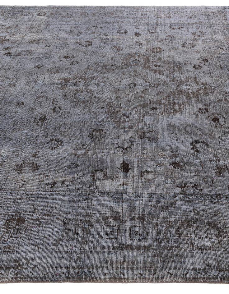 Detail image of  8' 2 x 11'  Hand Knotted Ultra Vintage Persian Wool Rug