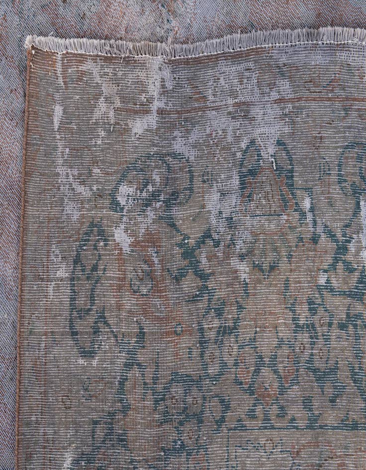 Detail image of  10' x 13' 5  Hand Knotted Ultra Vintage Persian Wool Rug