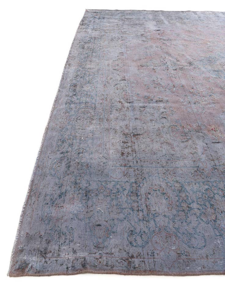 Detail image of  10' x 13' 5  Hand Knotted Ultra Vintage Persian Wool Rug