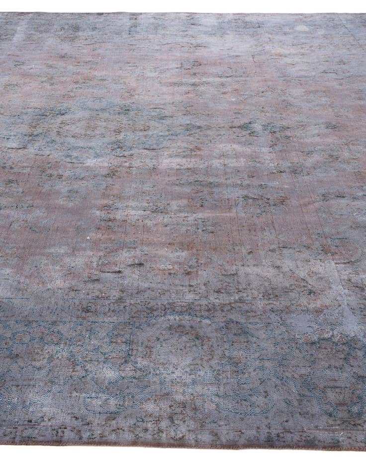 Detail image of  10' x 13' 5  Hand Knotted Ultra Vintage Persian Wool Rug