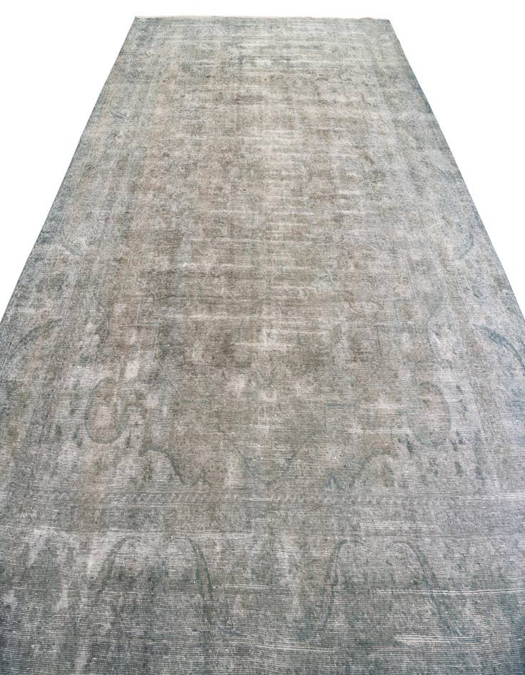 Detail image of  10' x 13'  Hand Knotted Ultra Vintage Persian Wool Rug