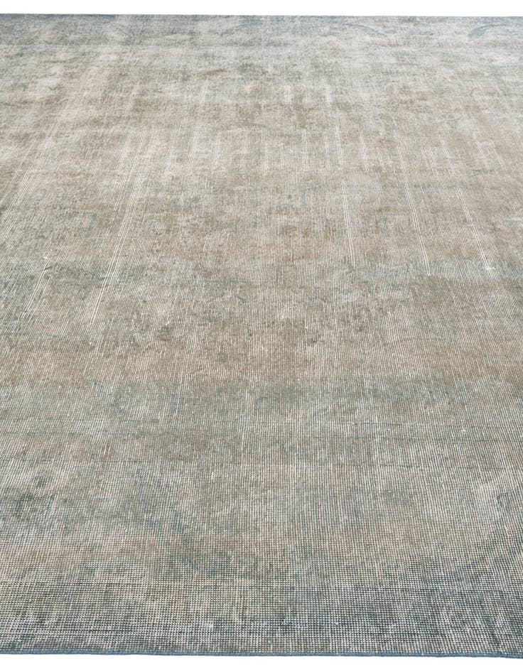 Detail image of  10' x 13'  Hand Knotted Ultra Vintage Persian Wool Rug