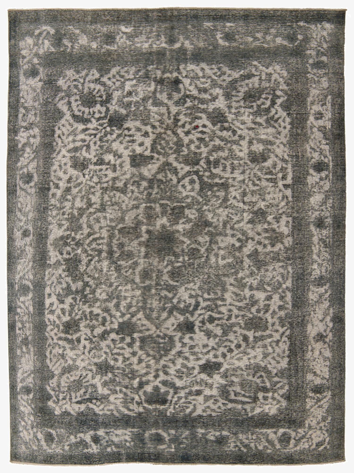  7' 8 x 10' 10  Hand Knotted Ultra Vintage Persian Wool Rug