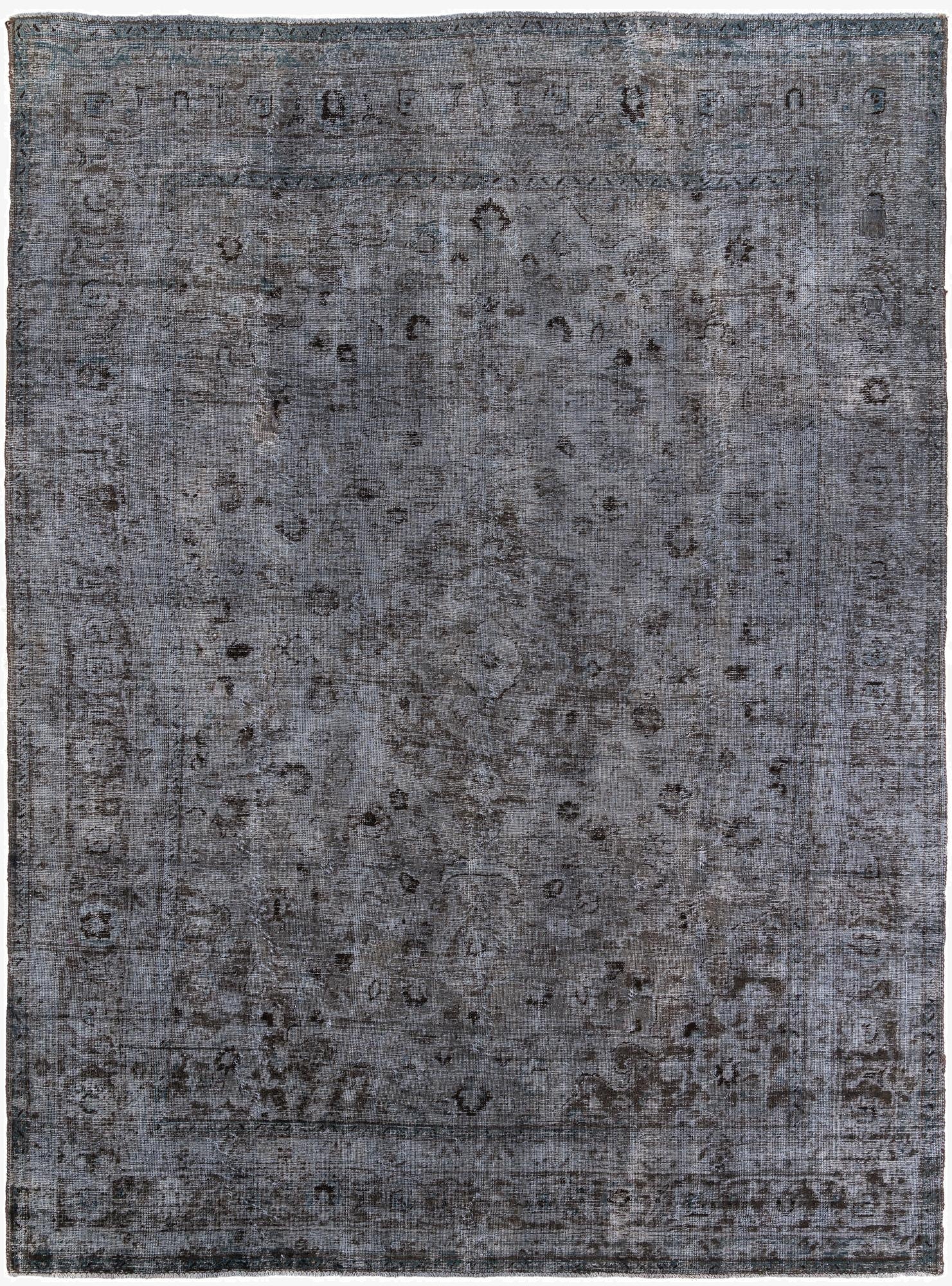  8' 2 x 11'  Hand Knotted Ultra Vintage Persian Wool Rug