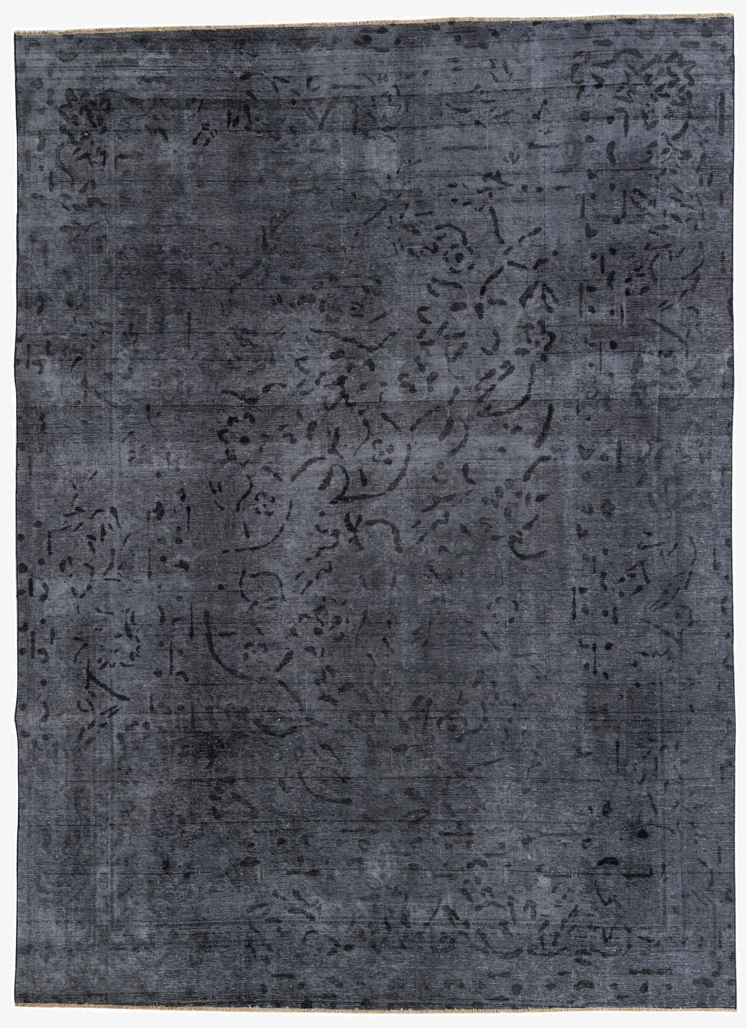  8' 9 x 12' 1  Hand Knotted Ultra Vintage Persian Wool Rug