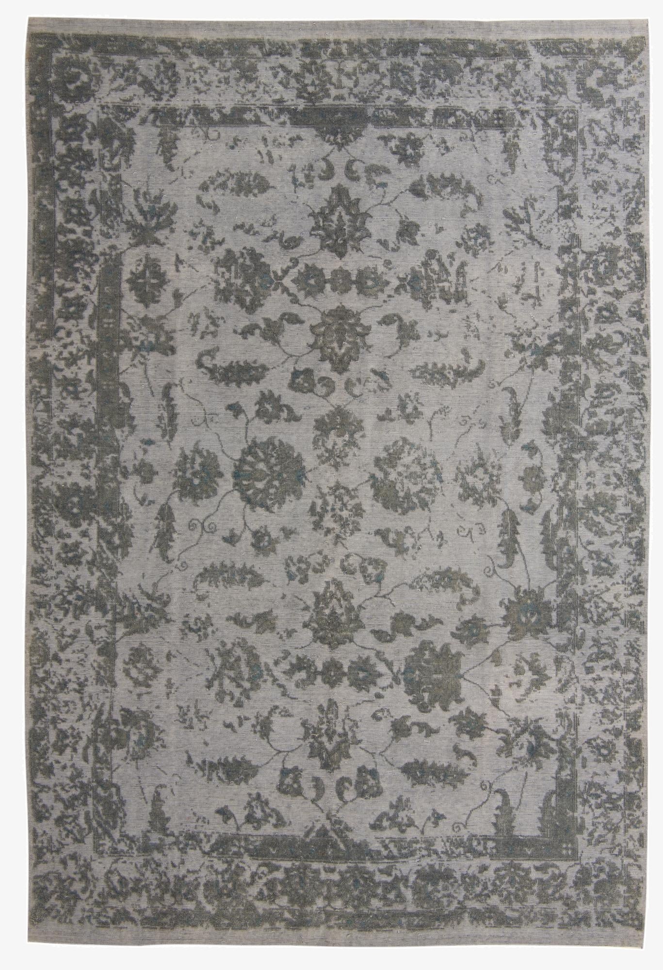  7' 10 x 11' 8  Hand Knotted Ultra Vintage Persian Wool Rug