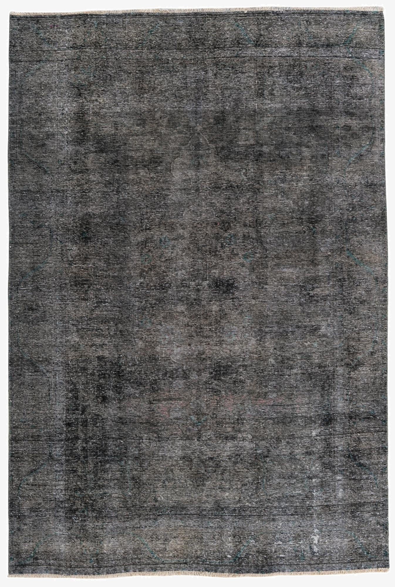  6' 2 x 9' 2  Hand Knotted Ultra Vintage Persian Wool Rug