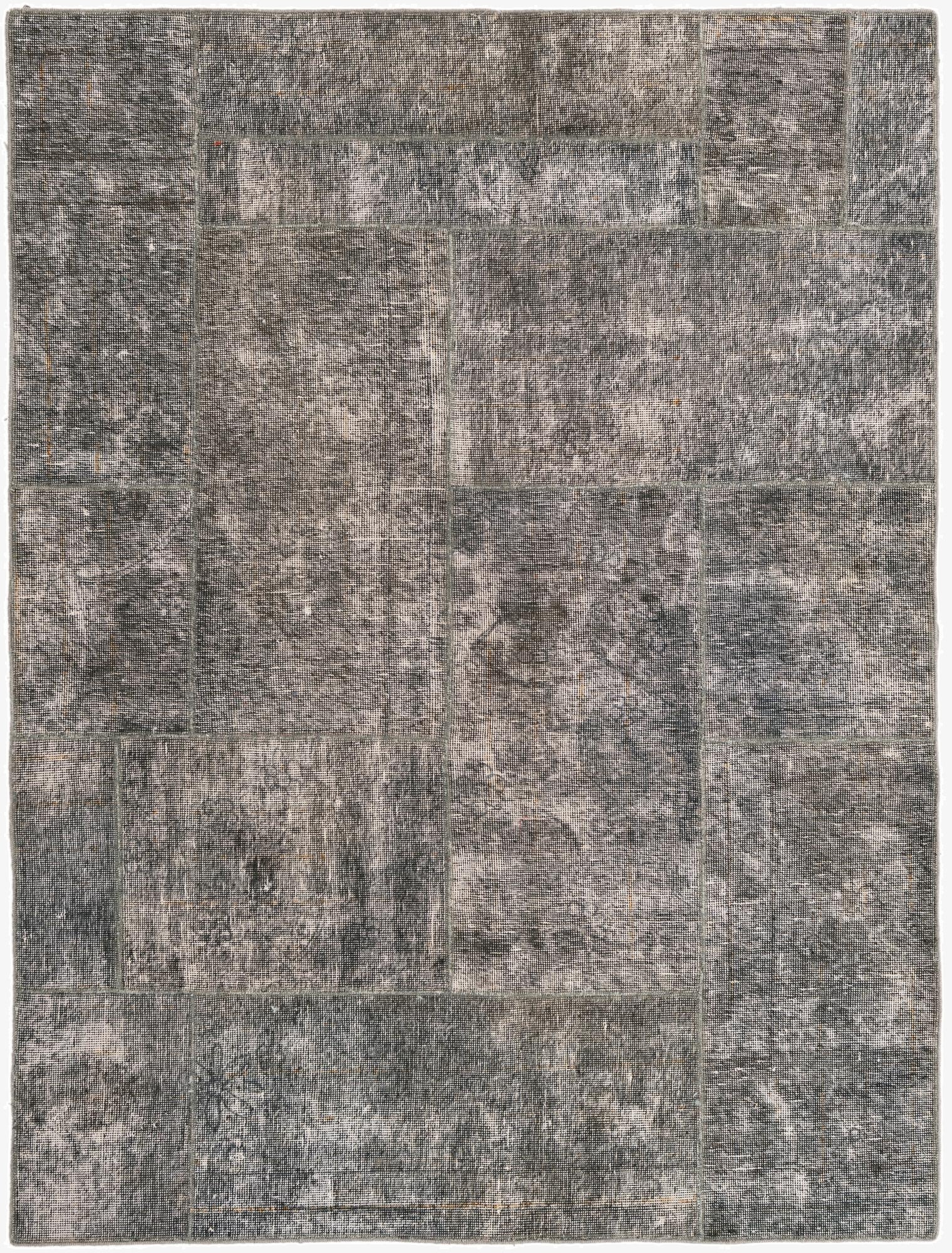  5' x 6' 6  Hand Knotted Ultra Vintage Persian Wool Rug