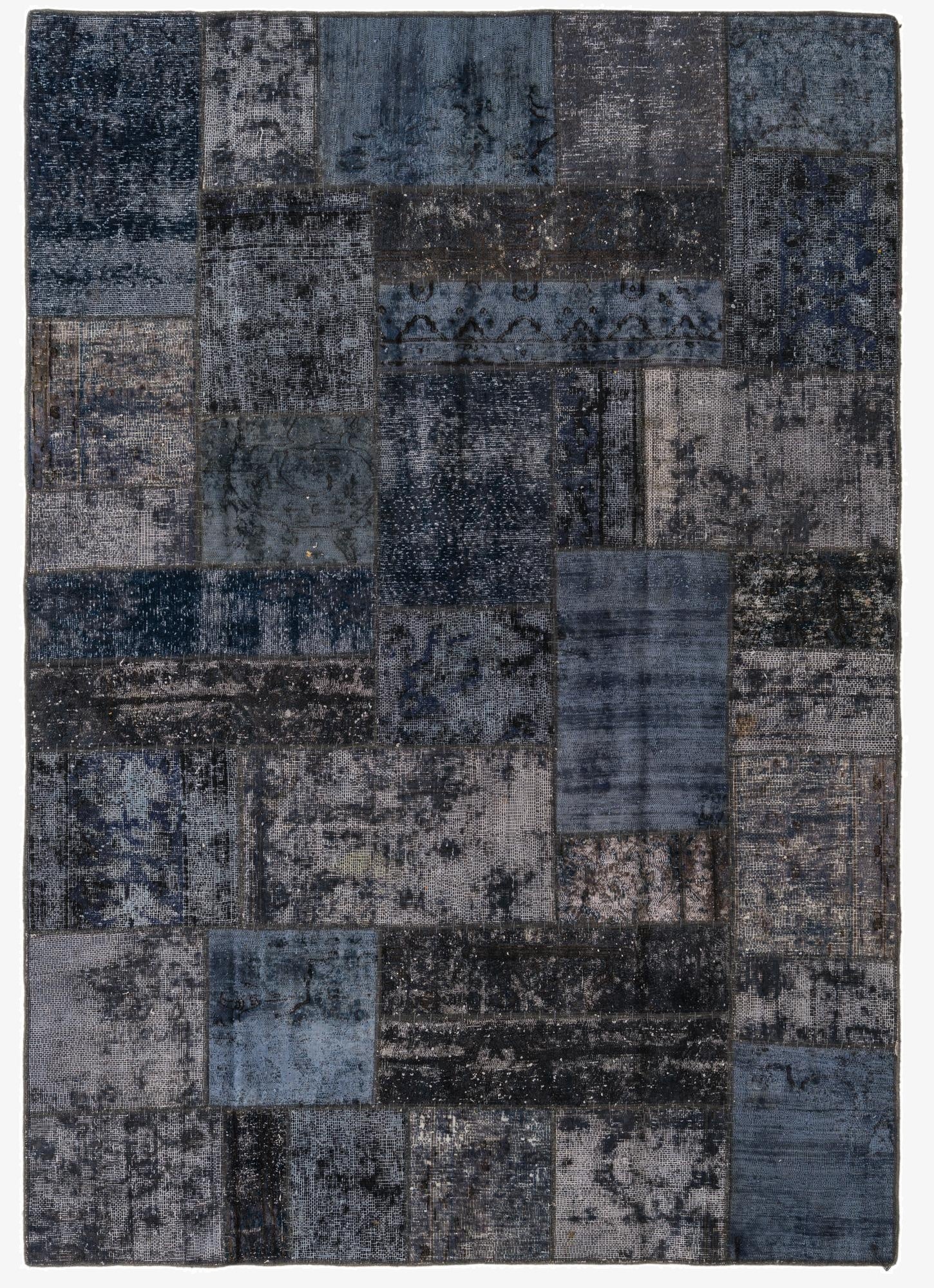  5' 8 x 8'  Hand Knotted Ultra Vintage Persian Wool Rug