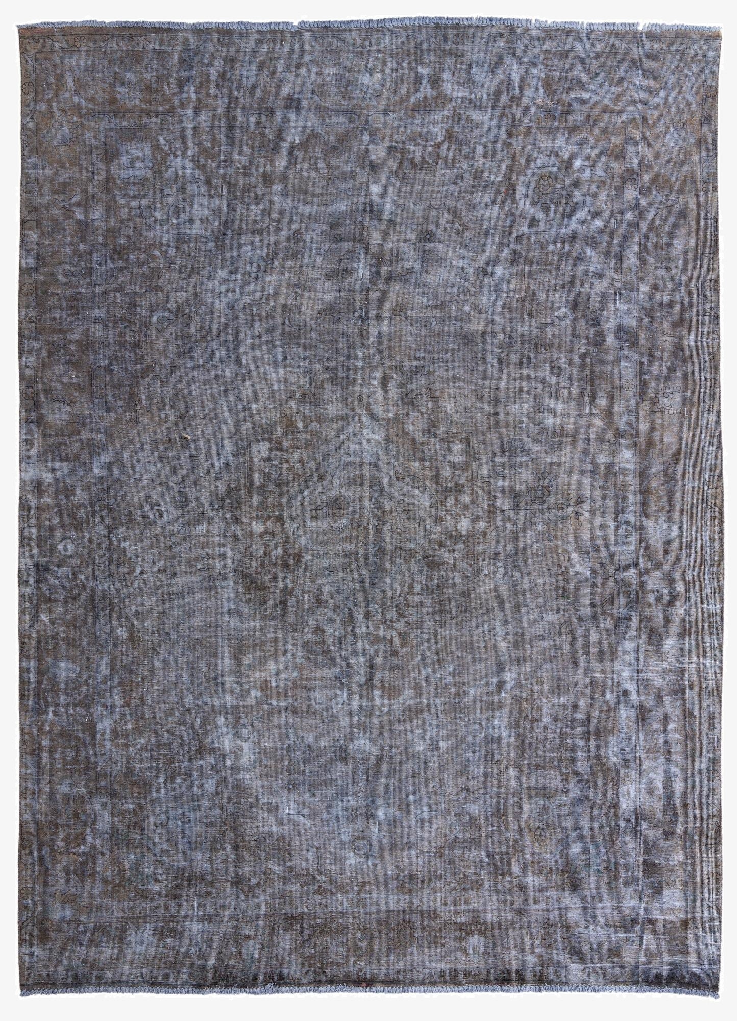  9' 4 x 12' 10  Hand Knotted Ultra Vintage Persian Wool Rug