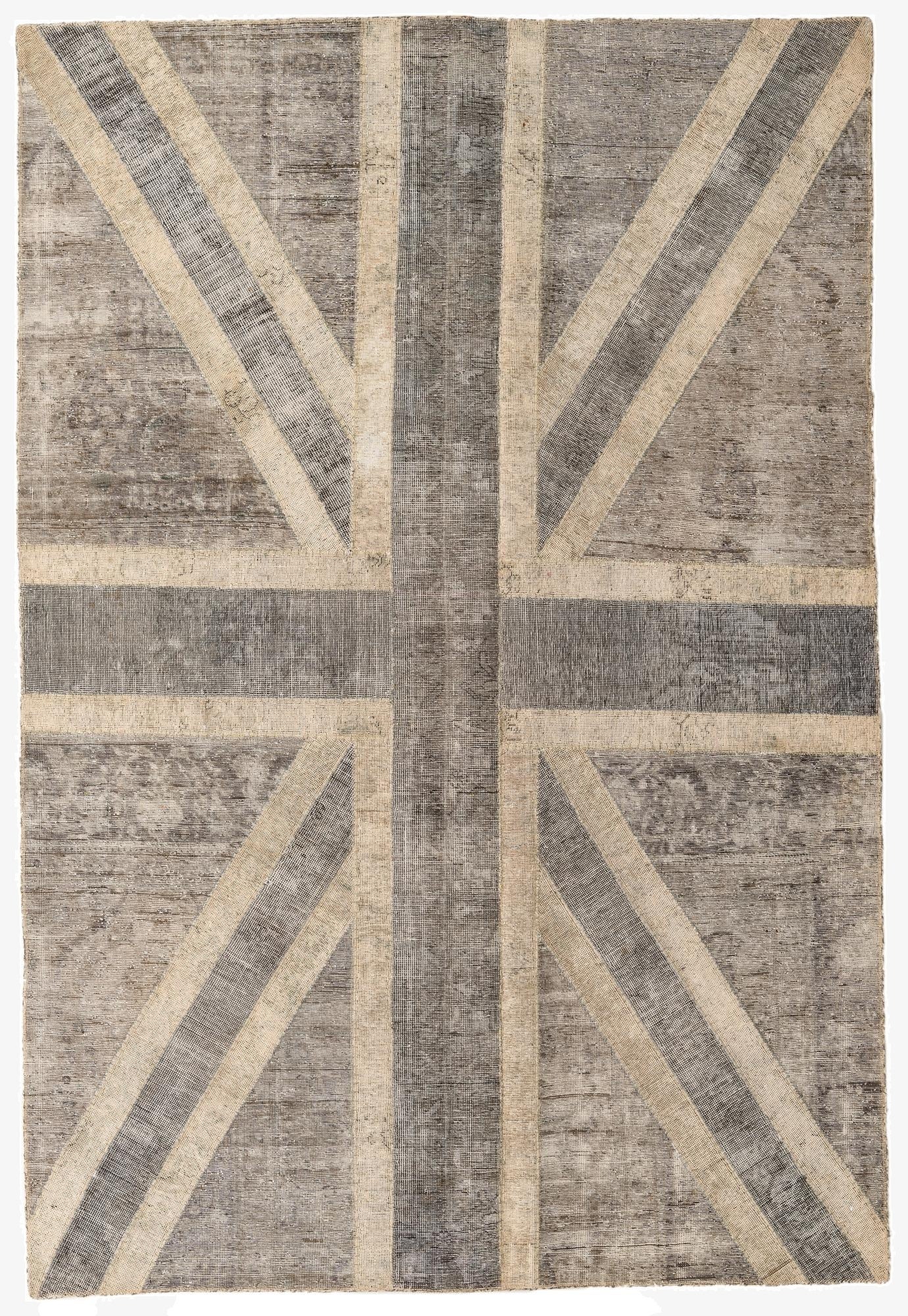  6' 8 x 9' 10  Hand Knotted Ultra Vintage Persian Wool Rug