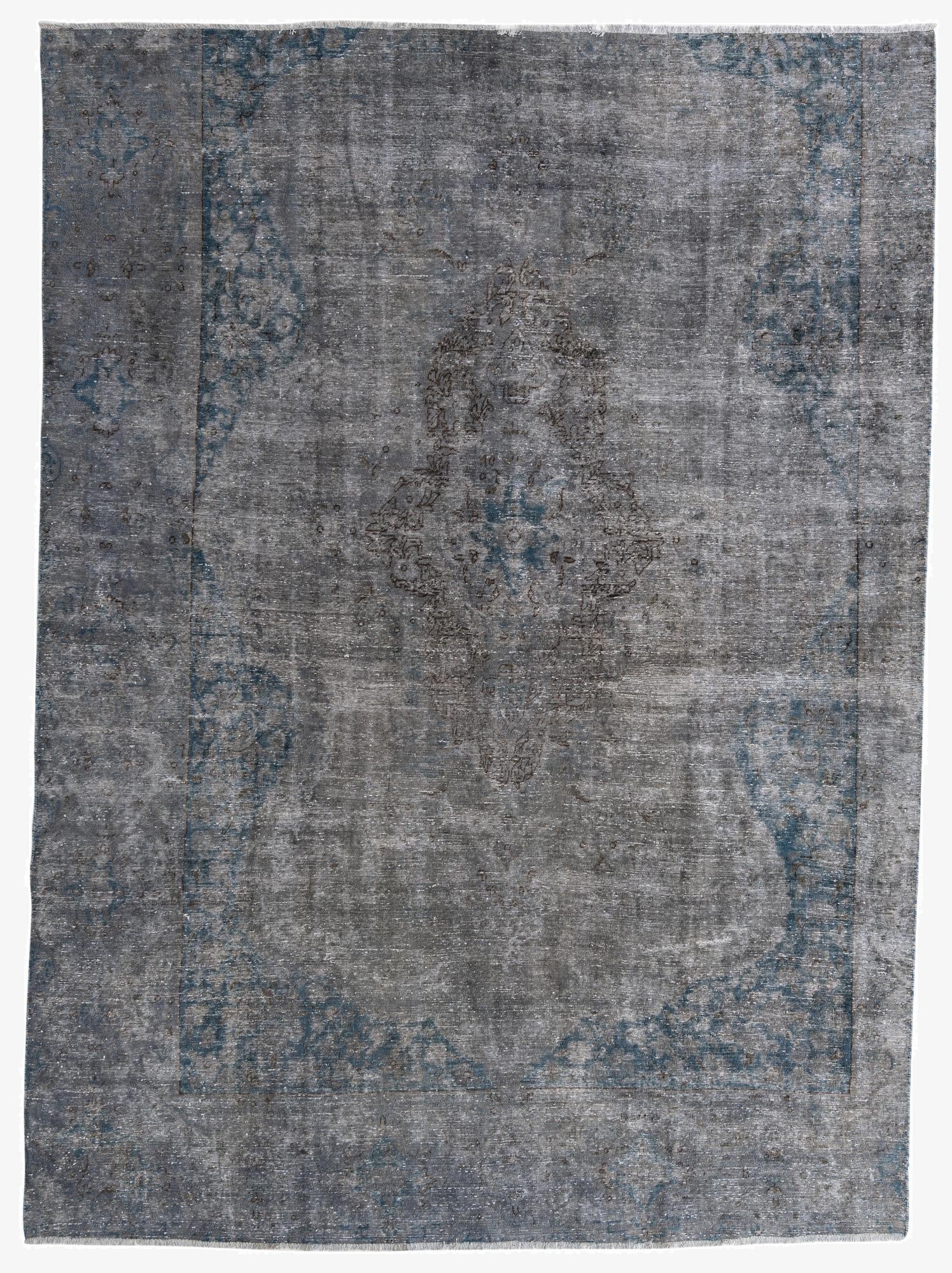  8' 2 x 11' 2  Hand Knotted Ultra Vintage Persian Wool Rug