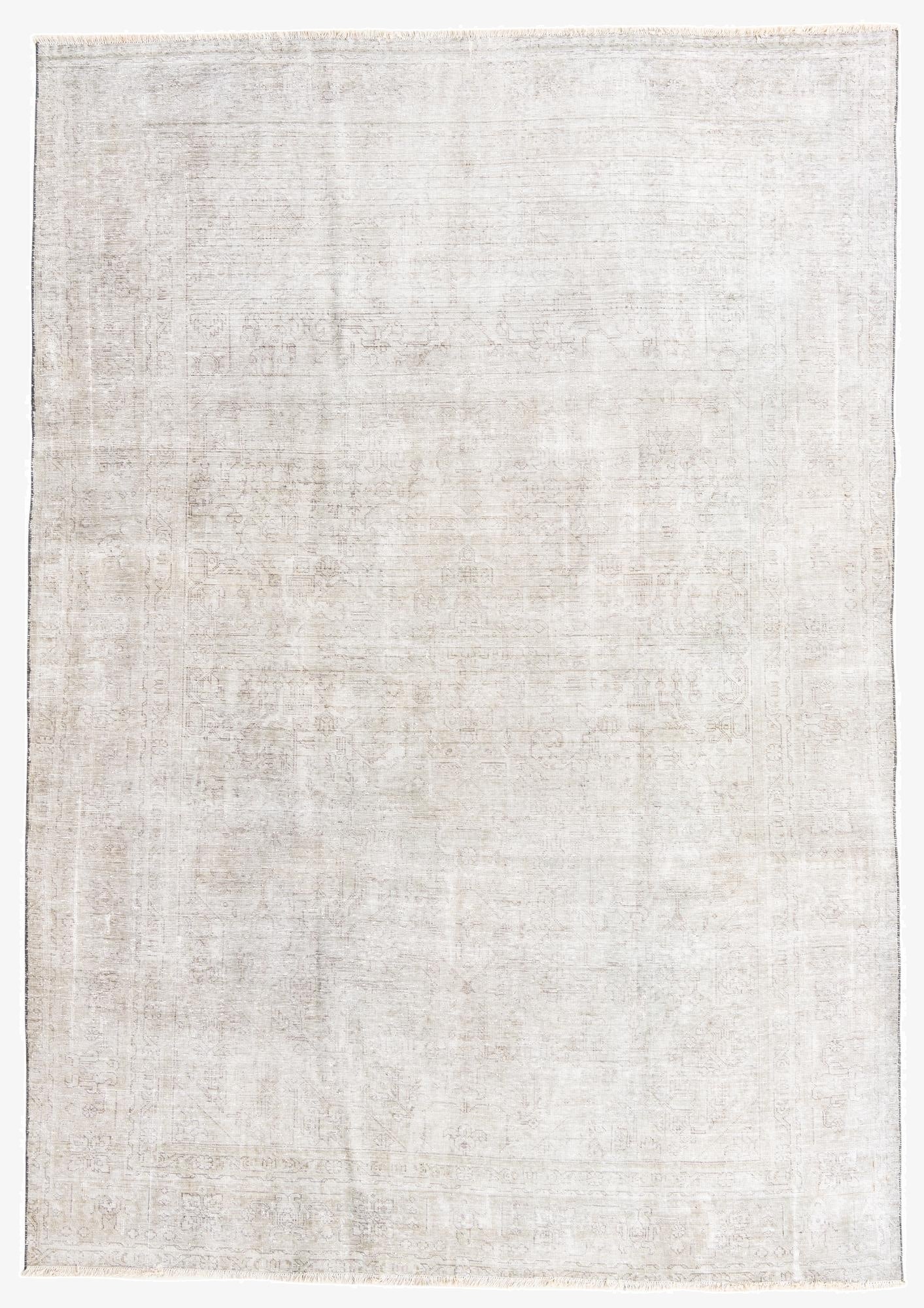  7' 7 x 10' 10  Hand Knotted Ultra Vintage Persian Wool Rug