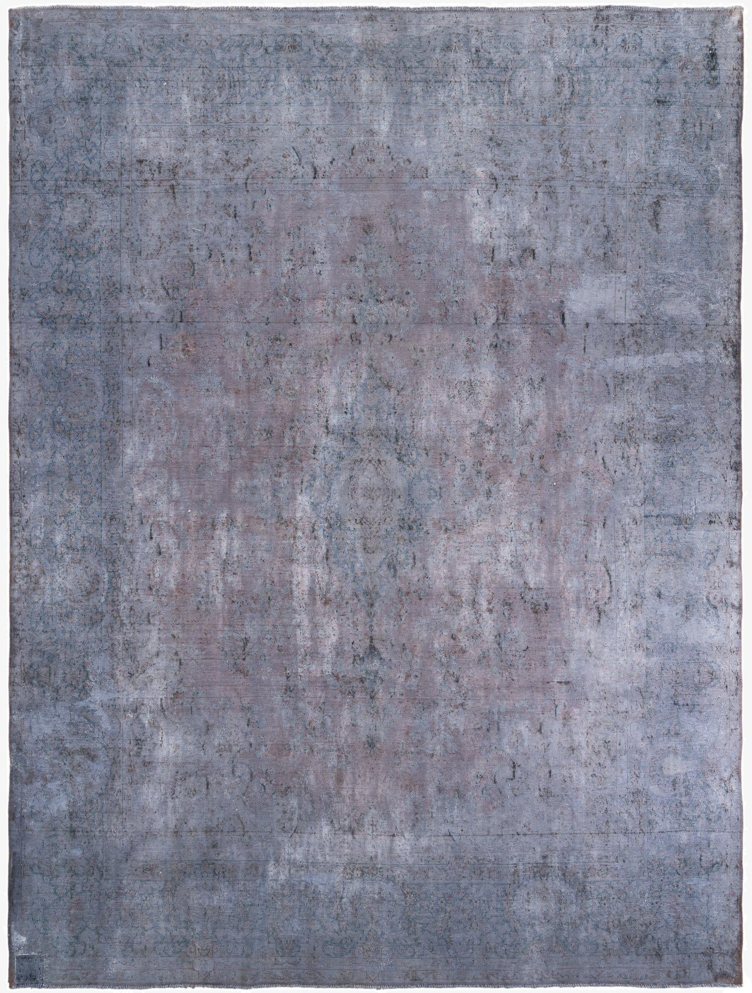  10' x 13' 5  Hand Knotted Ultra Vintage Persian Wool Rug