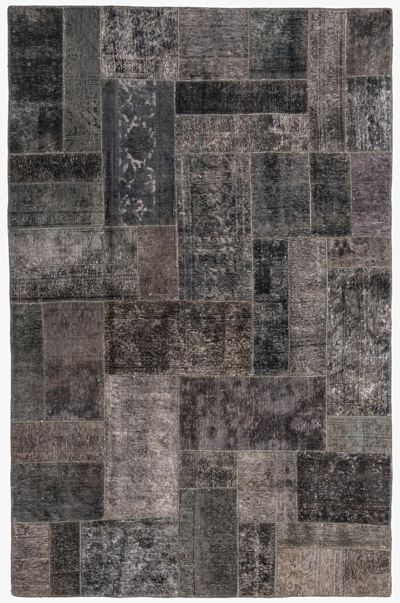  6' x 9'  Hand Knotted Ultra Vintage Persian Wool Rug