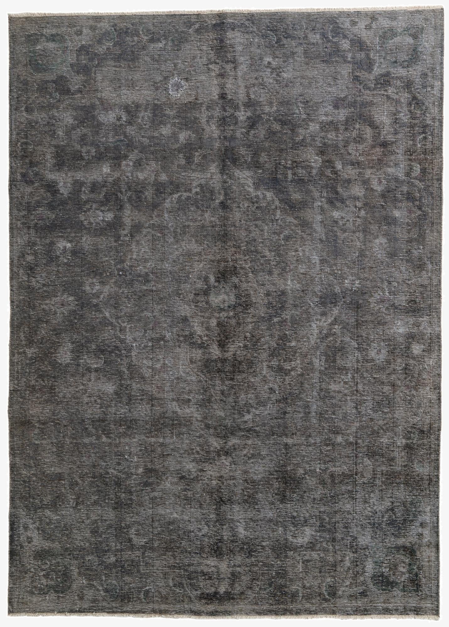  7' 2 x 10'  Hand Knotted Ultra Vintage Persian Wool Rug