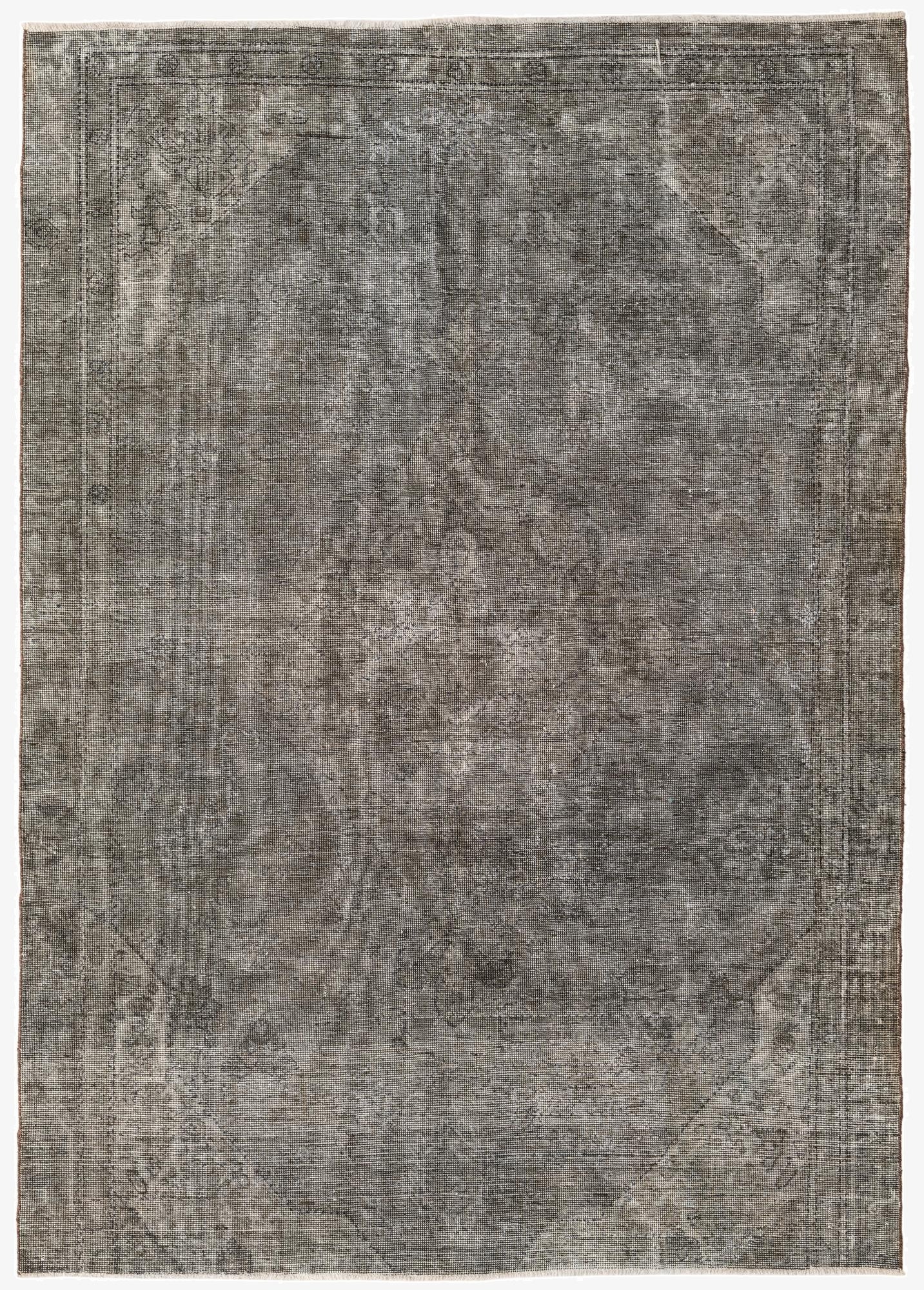  5' 7 x 8'  Hand Knotted Ultra Vintage Persian Wool Rug