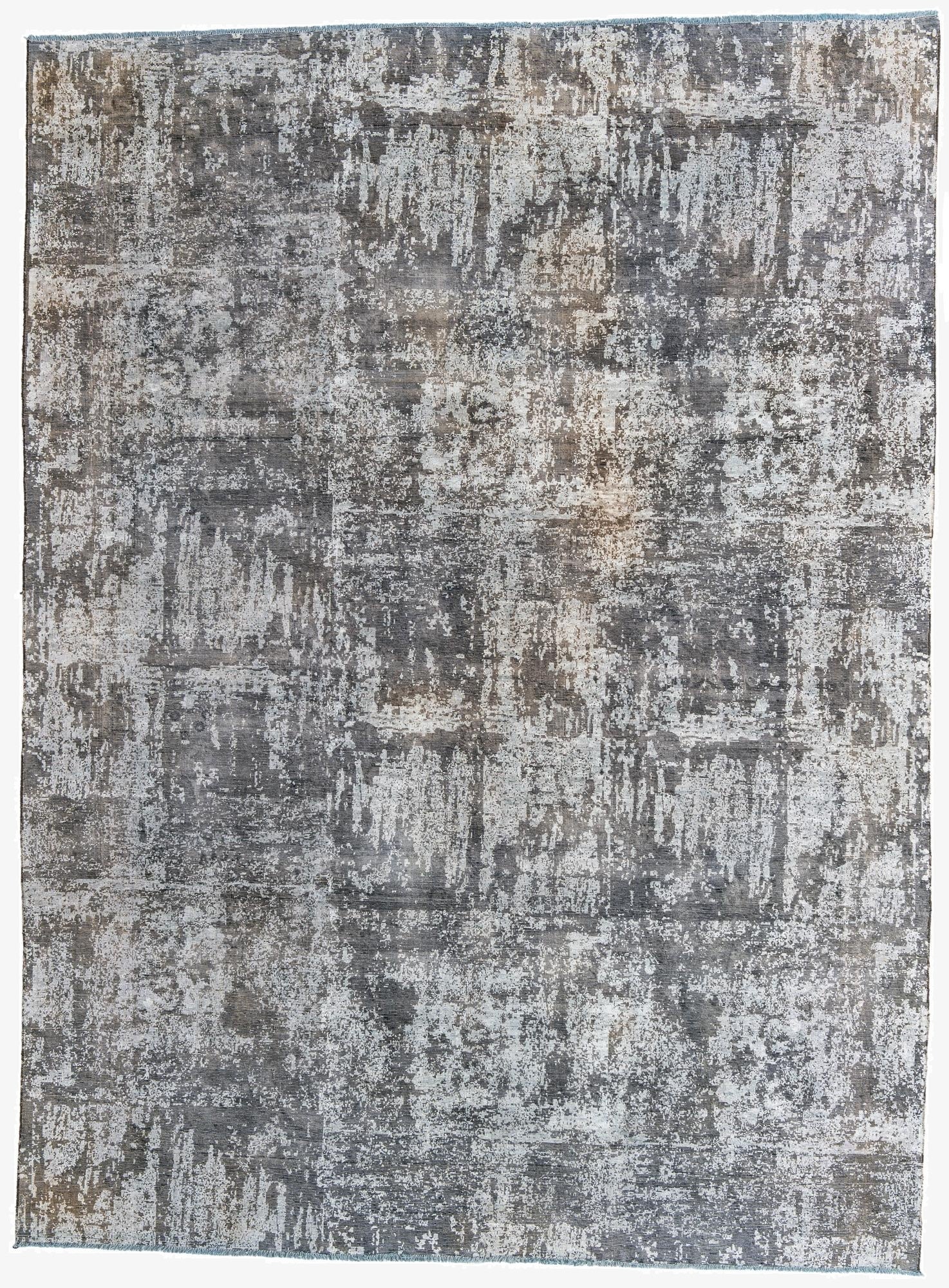  8' 10 x 12'  Hand Knotted Ultra Vintage Persian Wool Rug