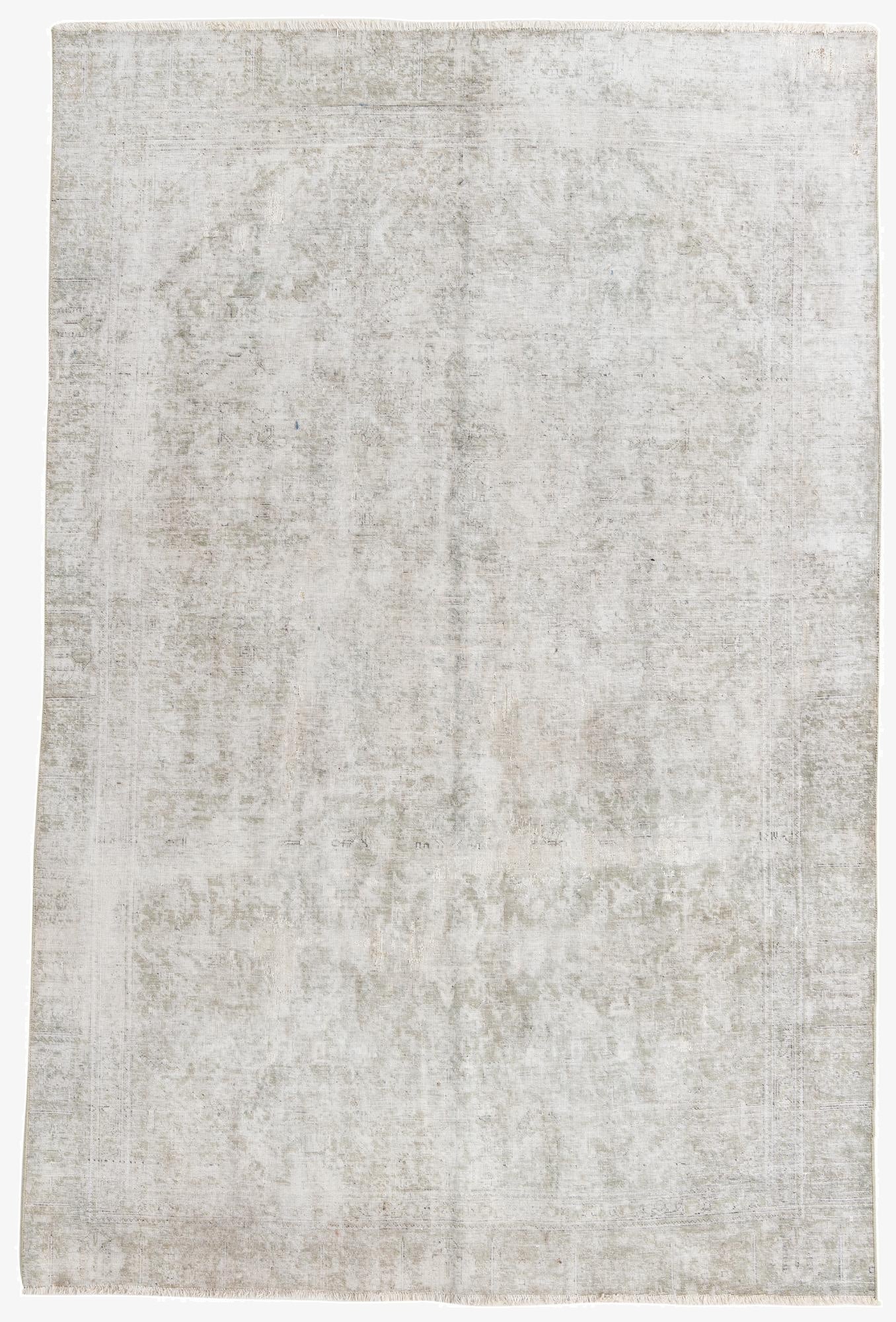  6' 10 x 10' 6  Hand Knotted Ultra Vintage Persian Wool Rug