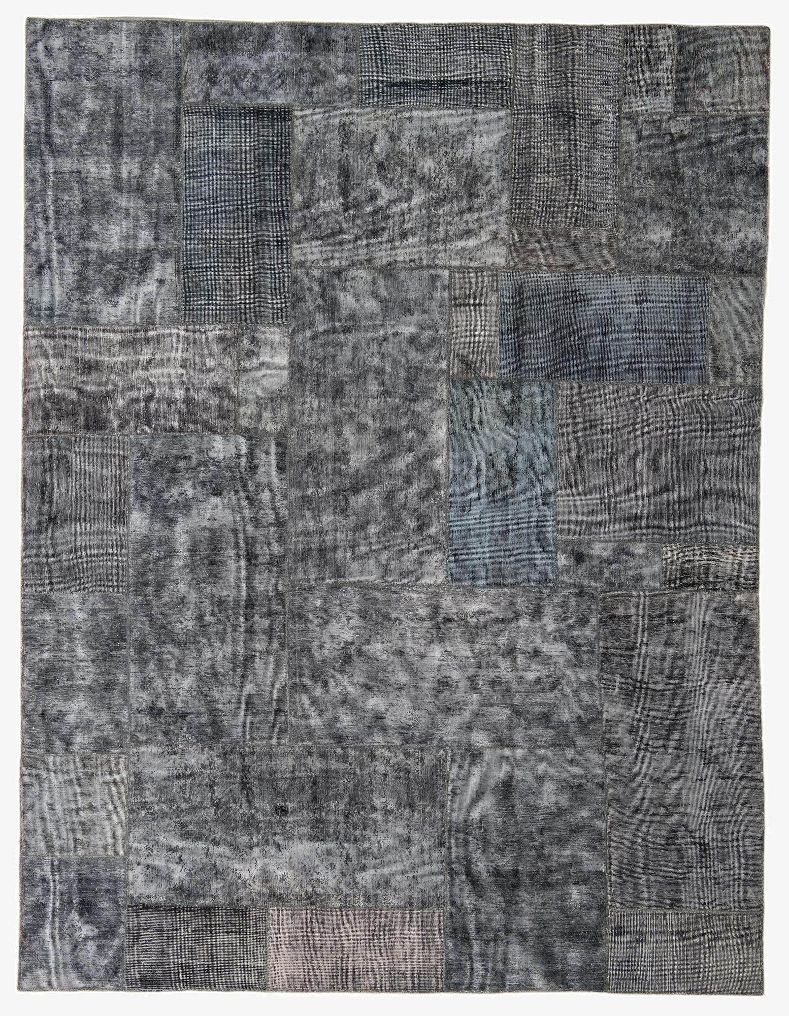  7' 9 x 10' 2  Hand Knotted Ultra Vintage Persian Wool Rug