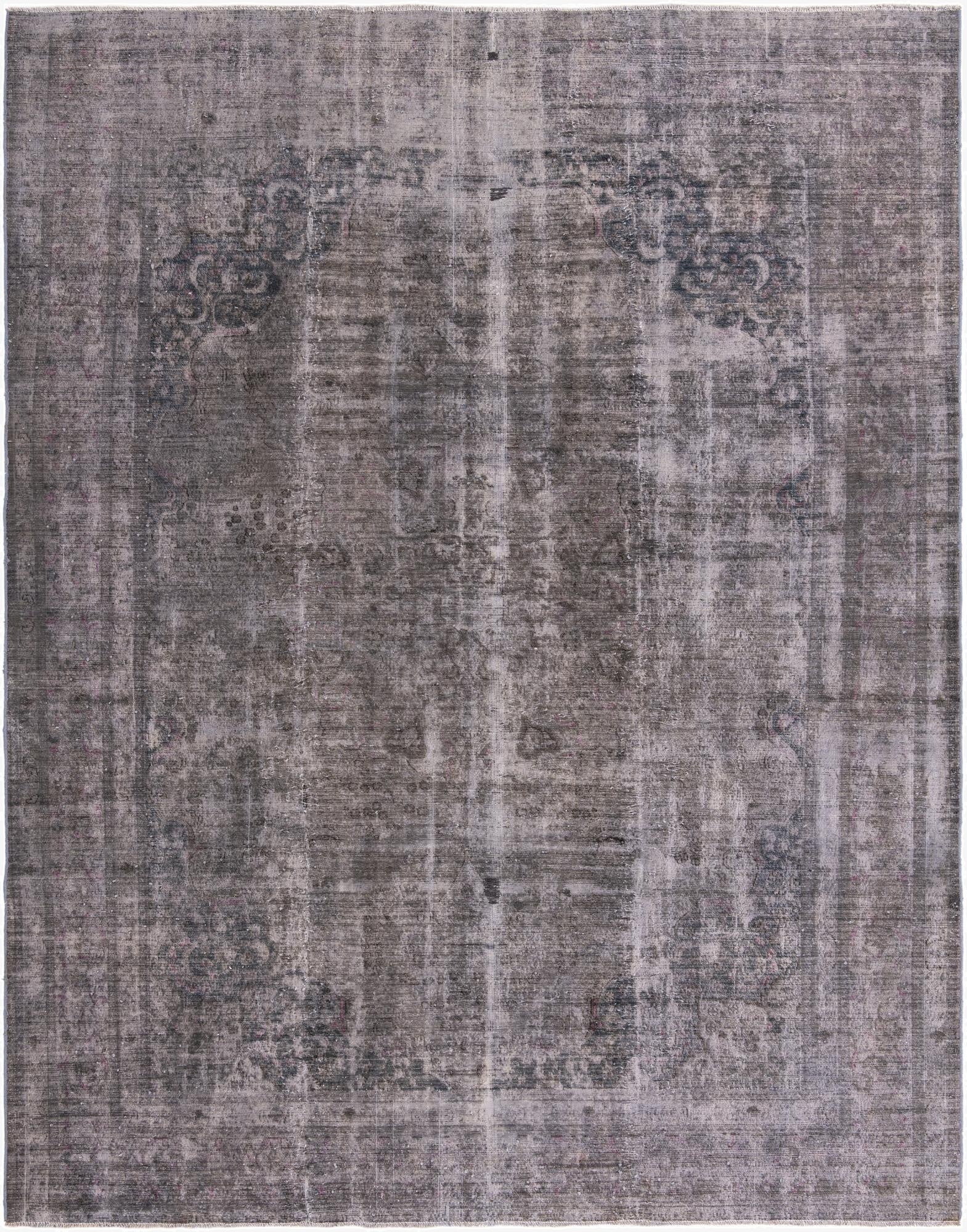  9' 5 x 12'  Hand Knotted Ultra Vintage Persian Wool Rug