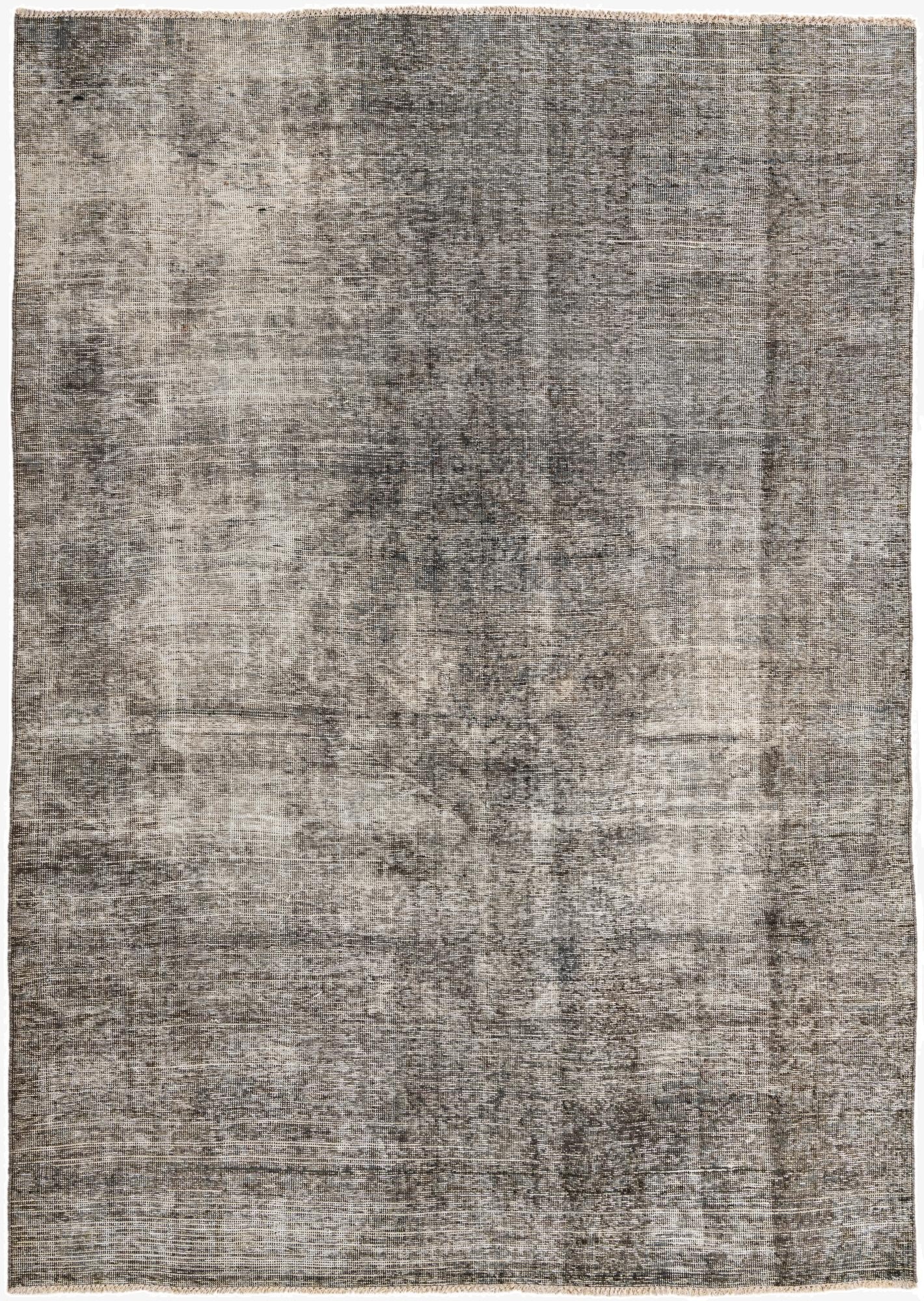  6' 3 x 9' 1  Hand Knotted Ultra Vintage Persian Wool Rug