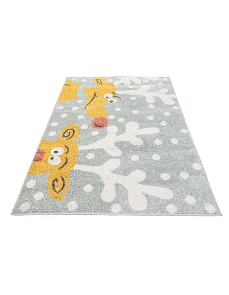 Detail image of  4' x 5' 6 Whimsy Kids Rug