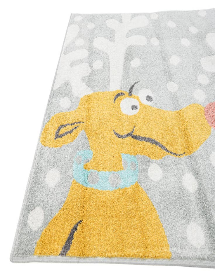 Detail image of  4' x 5' 6 Whimsy Kids Rug