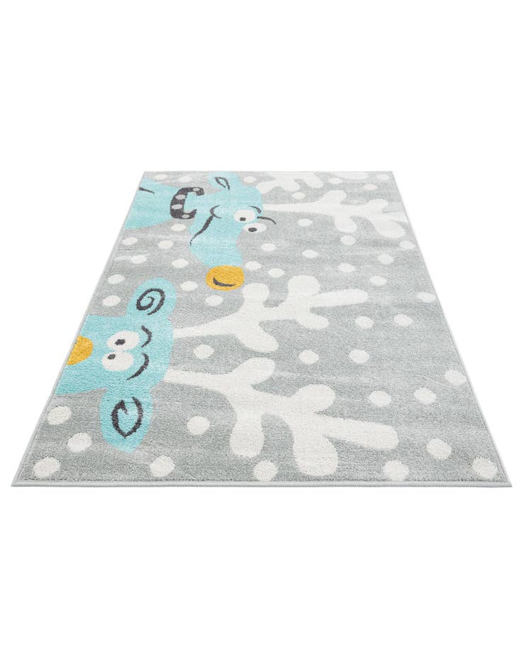 Detail image of  4' x 5' 6 Whimsy Kids Rug
