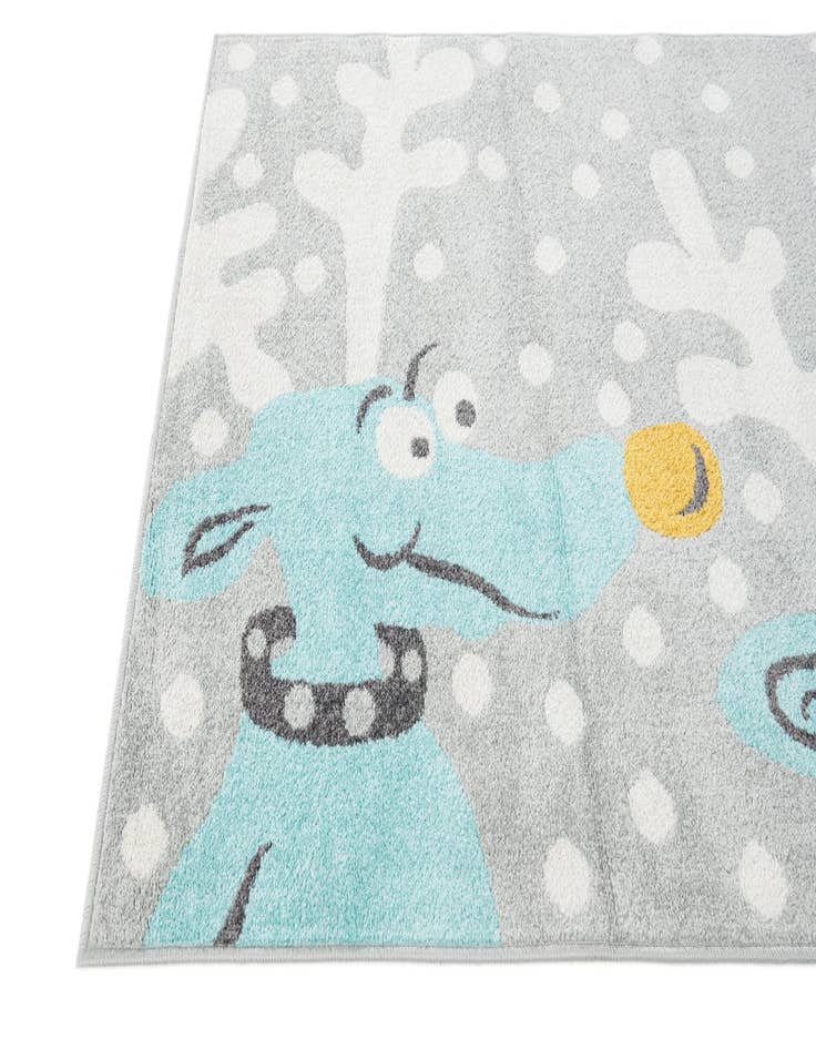 Detail image of  4' x 5' 6 Whimsy Kids Rug