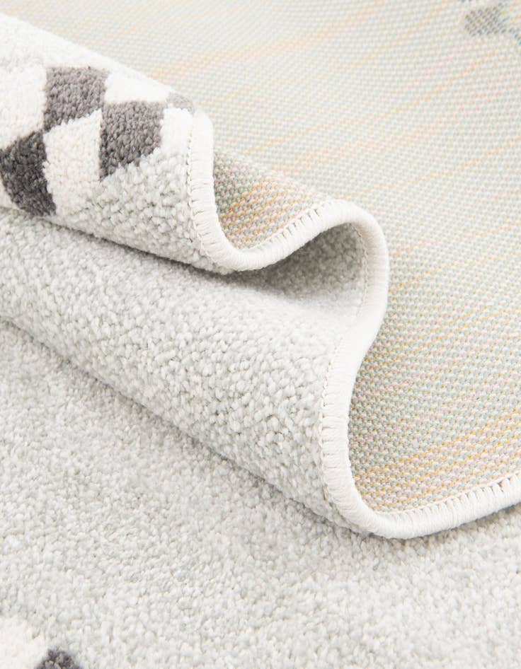 Detail image of  2' 2 x 3' Racecar Whimsy Kids Rug