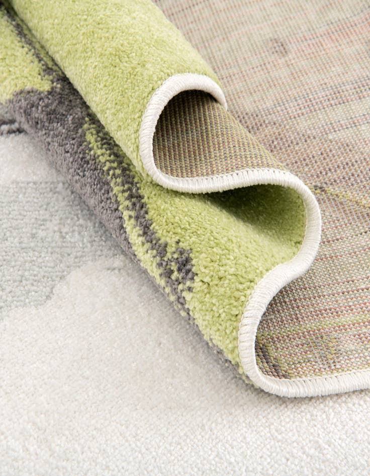 Detail image of  7' 10 x 10' Soccer Player Whimsy Kids Rug