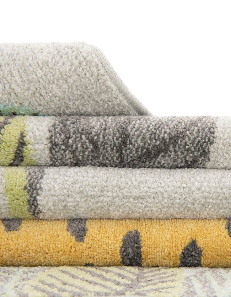 Detail image of  7' 10 x 10' Leopard Whimsy Kids Rug