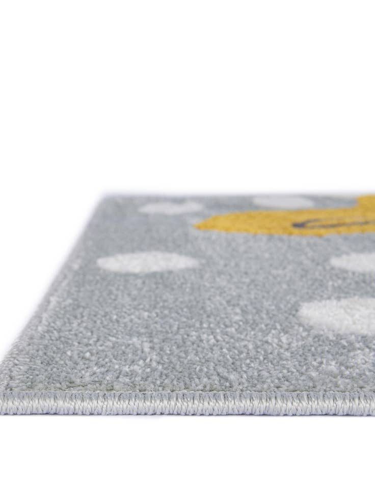 Detail image of  7' 10 x 10' Reindeer Whimsy Kids Rug