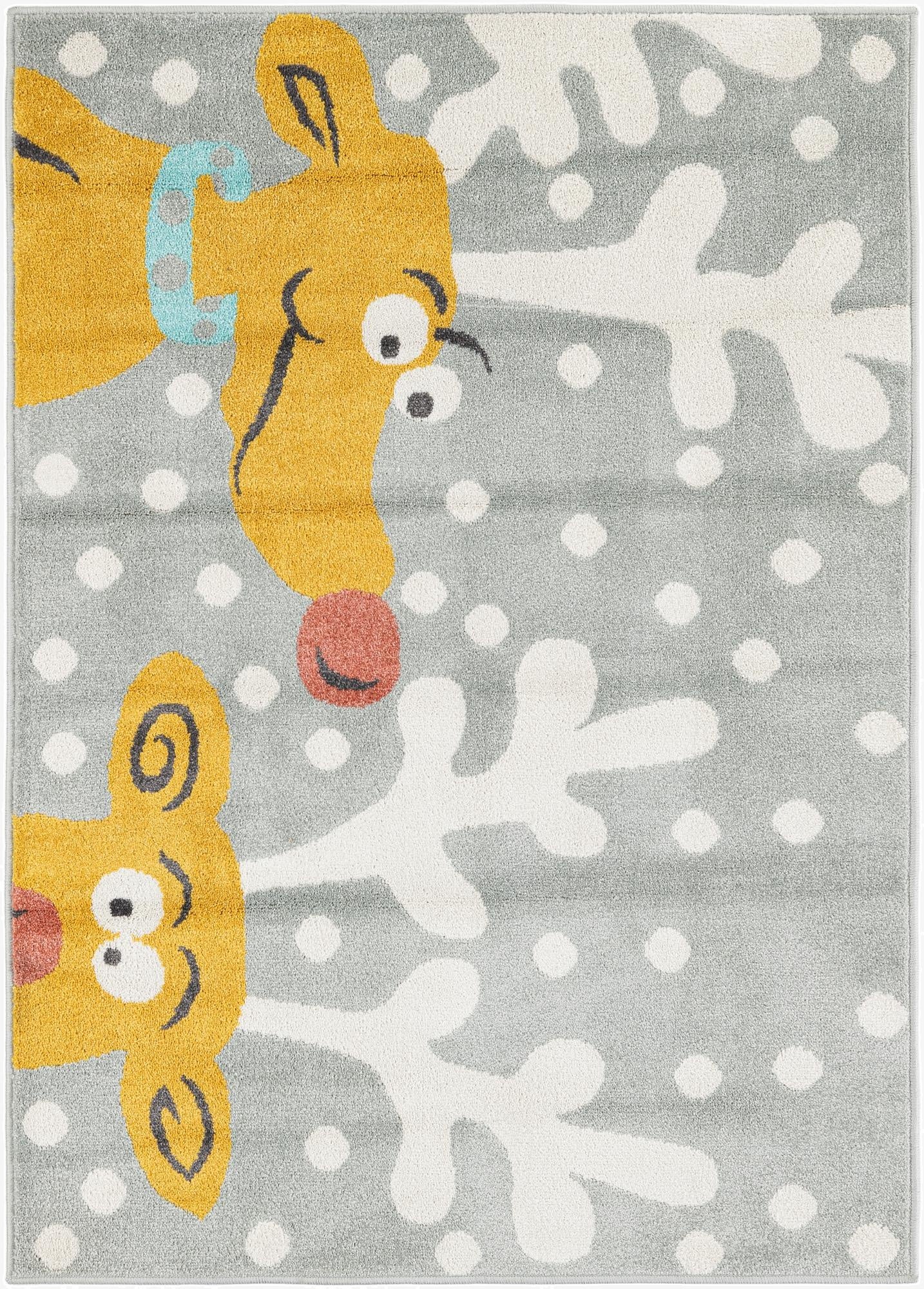  4' x 5' 6 Whimsy Kids Rug