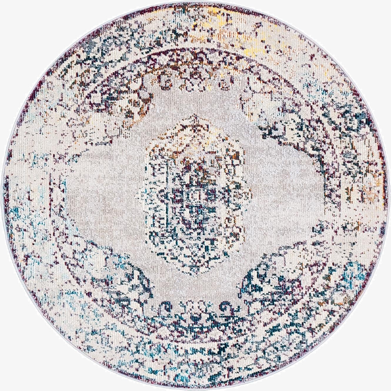  4' x 4' Amulet Round Rug