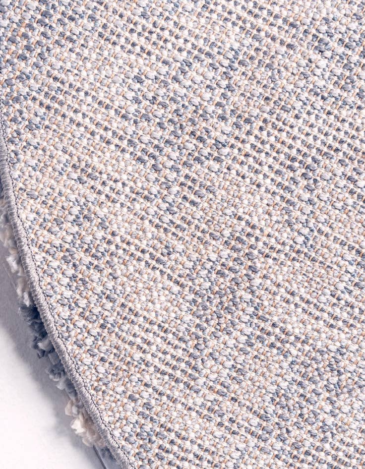 Detail image of  5' x 5' Athena Shag Round Rug