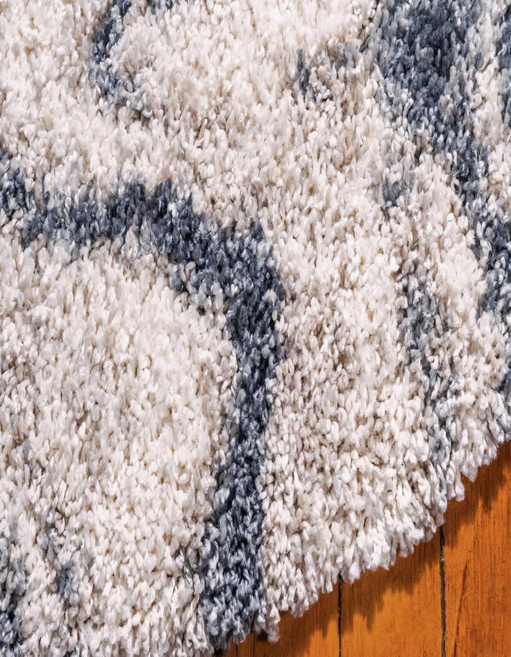 Detail image of  5' x 5' Athena Shag Round Rug