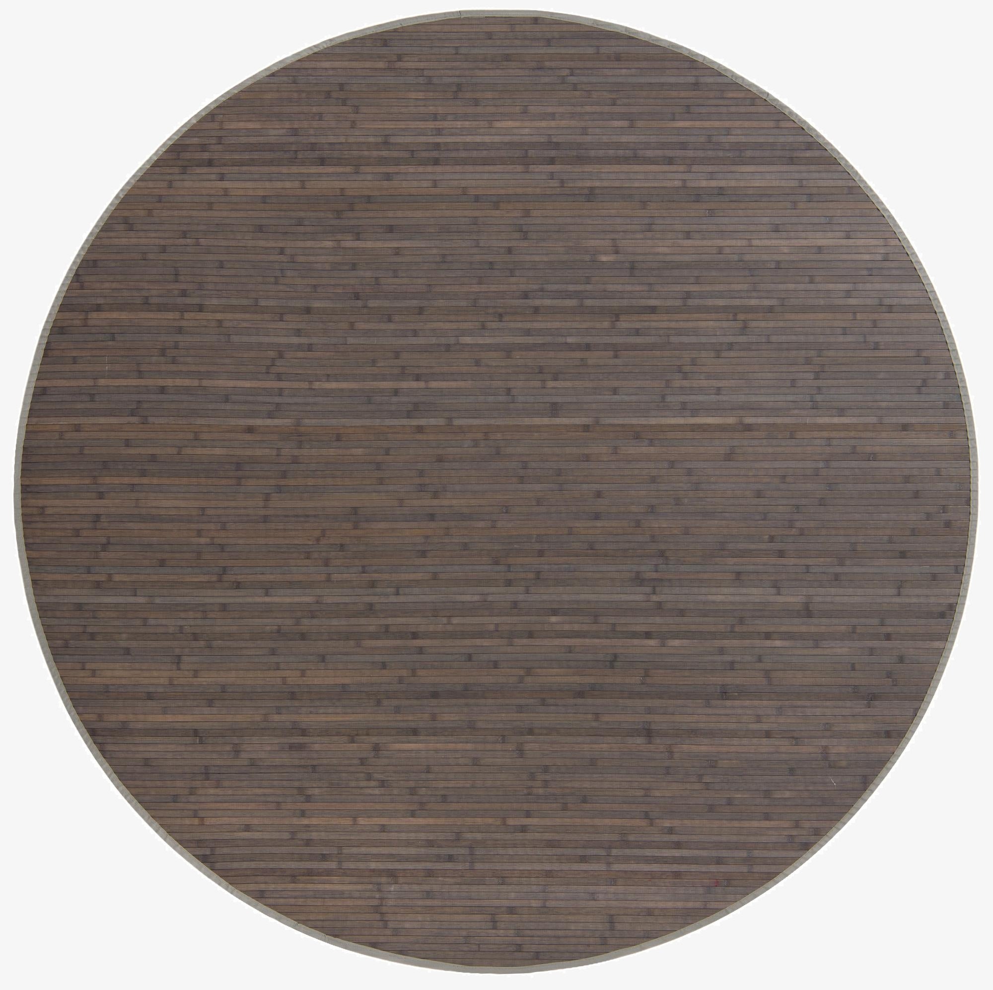  7' x 7' Bamboo Round Rug