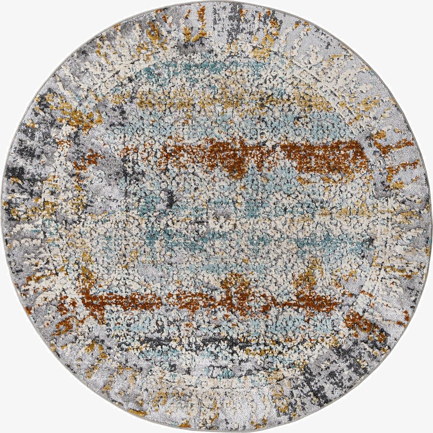  3' 7 x 3' 7 Budapest Round Rug