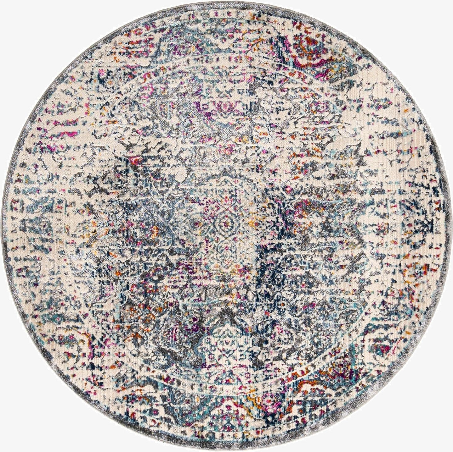  3' 7 x 3' 7 Budapest Round Rug