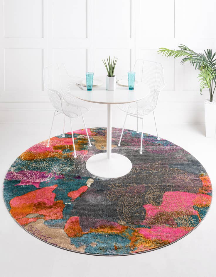Detail image of  8' x 8' Delilah Round Rug