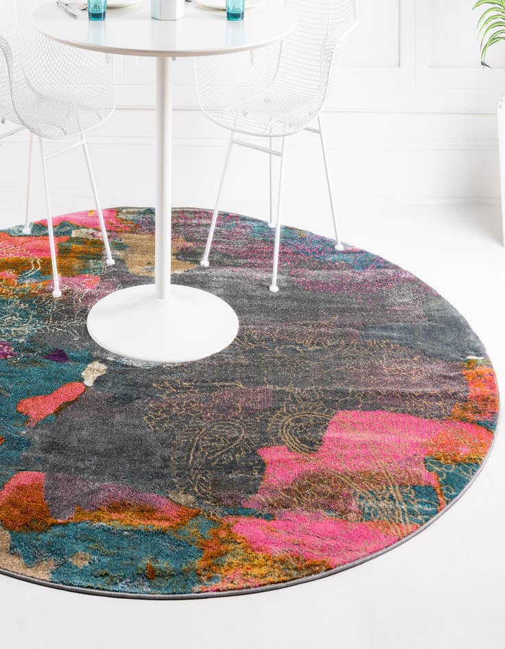 Detail image of  8' x 8' Delilah Round Rug