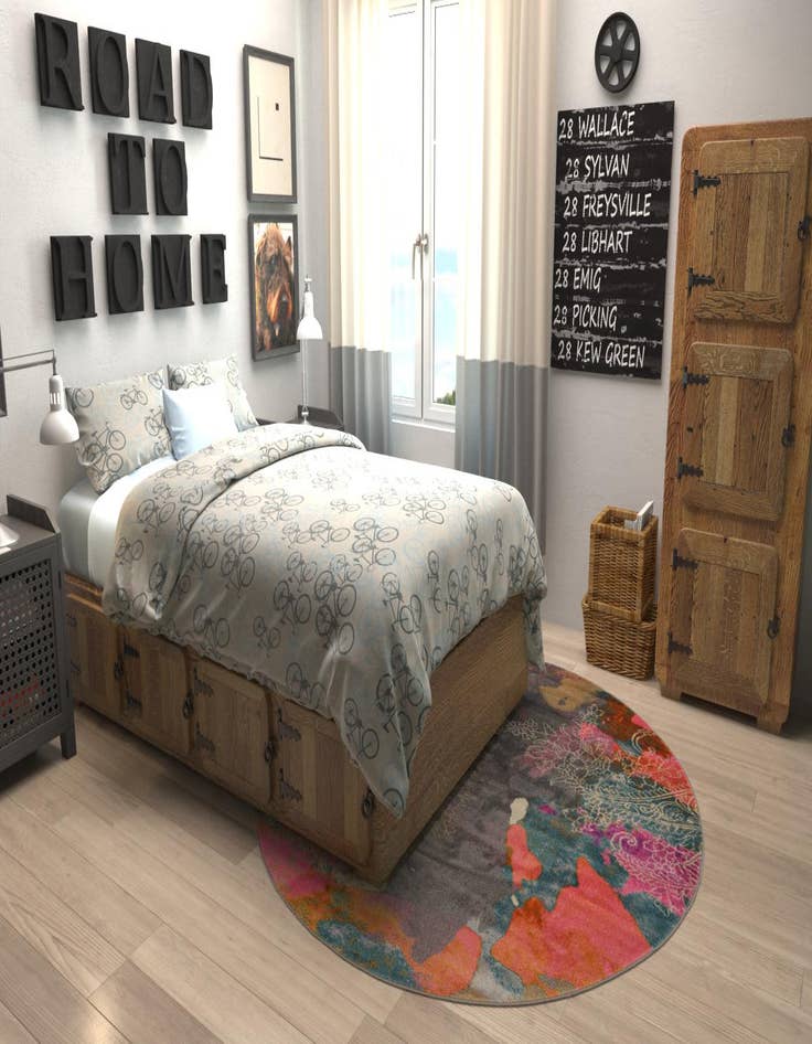 Detail image of  6' x 6' Delilah Round Rug